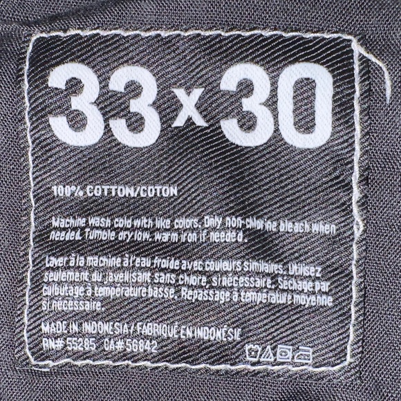 Express Rocco Slim Fit Skinny Leg Dark Gray Jeans Sz 33 x 30 - Picture 5 of 9